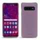 Custodia in pelle Samsung Galaxy S10+ - Lilas PU