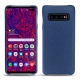 Lederschutzhülle Samsung Galaxy S10+ - Bleu frisson
