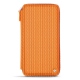 Travel Organiser - Anti-RFID / NFC - Abaca arancio