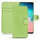 硬质真皮保护套 Samsung Galaxy S10E - Vert olive ( Nappa - Pantone 578U ) 