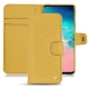 Capa em pele Samsung Galaxy S10E - Mimosa ( Pantone 141C ) 