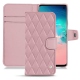 Samsung Galaxy S10E leather case - Rose - Couture ( Nappa - Pantone 2365C ) 