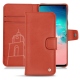 Funda de piel Samsung Galaxy S10E - Arange clouquié