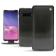 Lederschutzhülle Samsung Galaxy S10 - Onyx ( Black ) 