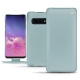 Funda de piel Samsung Galaxy S10 - Bleu ciel ( Nappa - Pantone 277C ) 