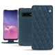 Capa em pele Samsung Galaxy S10 - Indigo - Couture ( Pantone 303U ) 