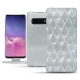 Funda de piel Samsung Galaxy S10 - Platinium - Couture