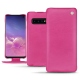 Housse cuir Samsung Galaxy S10 - Rose BB