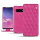 Capa em pele Samsung Galaxy S10 - Rose BB - Couture