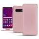 Funda de piel Samsung Galaxy S10+ - Rose ( Nappa - Pantone 2365C ) 