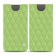 Funda de piel Samsung Galaxy S10 - Vert olive - Couture ( Nappa - Pantone 578U ) 