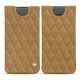 Capa em pele Samsung Galaxy S10 - Sable vintage - Couture