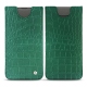 Samsung Galaxy S10 leather pouch - Crocodile pino