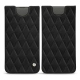 Funda de piel Samsung Galaxy S10 - Negre poudro - Couture