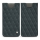 Samsung Galaxy S10 leather pouch - Blu marino - Couture