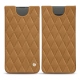Samsung Galaxy S10 leather pouch - Castan esparciate - Couture