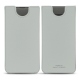 가죽 커버 Samsung Galaxy S10 - Gris PU