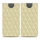 Custodia in pelle Samsung Galaxy S10+ - Beige - Couture ( Nappa - Pantone 7502C ) 