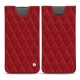 Samsung Galaxy S10+ leather pouch - Rouge - Couture ( Nappa - Pantone 199C ) 