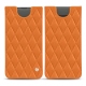 가죽 커버 Samsung Galaxy S10+ - Orange - Couture ( Nappa - Pantone 1495U ) 