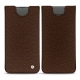 Samsung Galaxy S10+ leather pouch - Châtaigne ( Pantone 476C ) 
