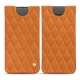 Capa em pele Samsung Galaxy S10+ - Mandarine vintage - Couture