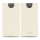 Samsung Galaxy S10+ leather pouch - Blanc PU