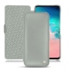 Capa em pele Samsung Galaxy S10E - Gris ( Nappa - Pantone W428C ) 