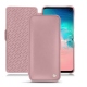 Custodia in pelle Samsung Galaxy S10E - Rose ( Nappa - Pantone 2365C ) 