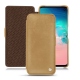 Samsung Galaxy S10E leather case - Sable vintage ( Roughtcut - Gaucho#57254 ) 