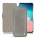 Funda de piel Samsung Galaxy S10E - Acier vintage ( Pantone 403C ) 