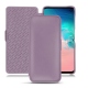 Funda de piel Samsung Galaxy S10E - Lilas PU