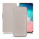 Funda de piel Samsung Galaxy S10E - Taupe innocent