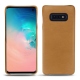Samsung Galaxy S10E leather cover - Castan esparciate