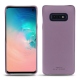 Funda de piel Samsung Galaxy S10E - Lilas PU