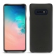 Lederschutzhülle Samsung Galaxy S10E - Noir PU