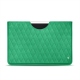 Pochette cuir Apple iPad Pro 10,5" - Menthe vintage - Couture