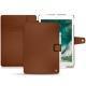 Apple iPad Air (2019) leather case - Marron ( Nappa - Pantone 1615C ) 