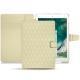 Custodia in pelle Apple iPad Air (2019) - Ivoire - Couture ( Sleek P C12 - White ) 
