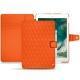 Apple iPad Air (2019) leather case - Orange fluo - Couture