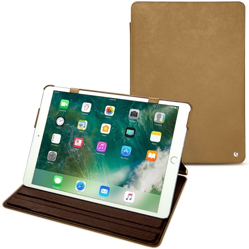 Housse cuir Apple iPad Air (2019)Sable vintage ( Pantone #9b7340 ) 