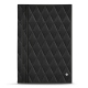Magnetic menu cover - A4 - Noir - Couture ( Nappa - Black ) 