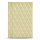Menu magnetico - A4 - Beige - Couture ( Nappa - Pantone 7502C ) 