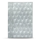 Magnetic menu cover - A4 - Platinium - Couture