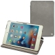 Apple iPad mini 4 leather case - Acier vintage ( Pantone 403C ) 
