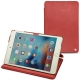 Housse cuir Apple iPad mini 4 - Cerise vintage ( Pantone 185C ) 