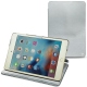 Apple iPad mini 4 leather case - Platinium ( Pantone 877C ) 