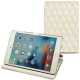 Capa em pele Apple iPad mini 4 - Blanc - Couture ( Bologna - White ) 