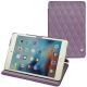 Housse cuir Apple iPad mini 4 - Lilas - Couture ( Nappa - Pantone 2645U ) 
