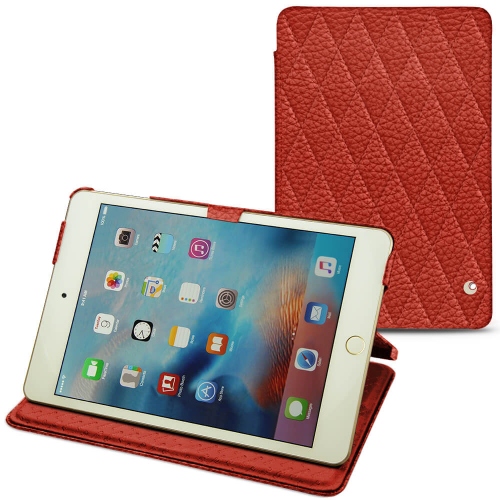 Custodia in pelle Apple iPad mini 4Papaye - Couture ( Pantone #b54317 ) 